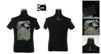 t-shirt just cavalli man skinny slim 2013 coton artwork italie noir